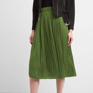 Gap green midi skirt